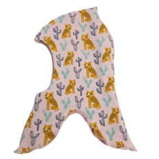 Schlupfmütze Leopard (rosa)